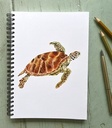 CARNET DE NOTES LA TORTUE VERTE