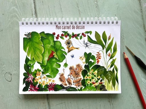 [0038] CARNET DE NOTES LA CUEILLETTE DES GOYAVIERS - CARNET DE DESSIN