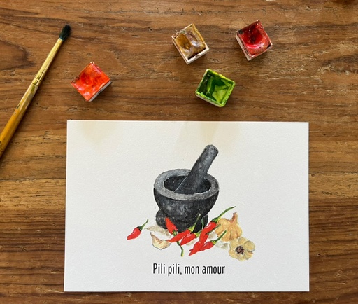 [3282] CARTE POSTALE TOI MON AMOUR - PILI PILI MON AMOUR