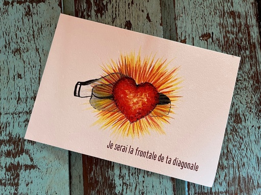 [6429] CARTE POSTALE GRAND RAID - LE COEUR DE TA DIAGONALE