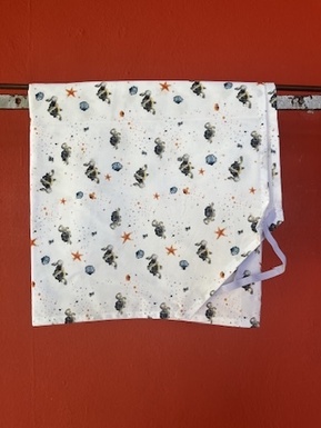 DRAP ÉCOLE MATERNELLE - LES TORTUES ET LES COQUILLAGES